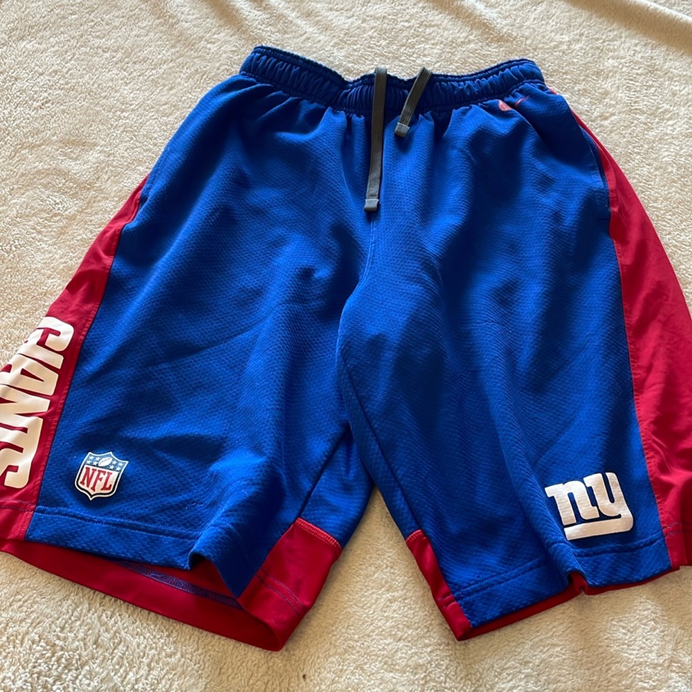 Nike Dri-Fit New York Giants Shorts Men's (S) NYG Football NFL Training NY